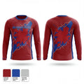 Old School Boxing 38205114 Long Sleeve Performance Shirt 1