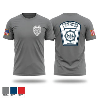 Old School Cotton Feel Shirt, PA State Parole Pittsburgh District, Police, Teamtime, Team time, sublimation, custom sports apparel, team uniforms, spirit wear, spiritwear, sports uniforms, custom shirts, team store, custom team store, fundraiser sports, apparel fundraiser