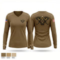 Recruiter 20733805 Women's Long Sleeve V-neck Shirt - 1