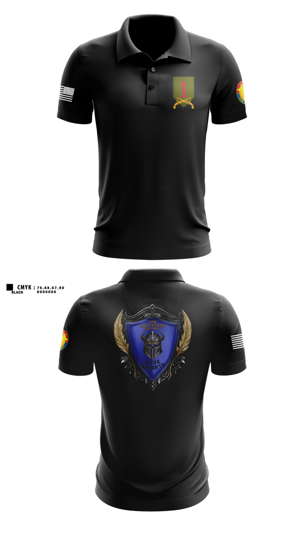 Short Sleeve Performance Polo, FRKS LEA, Army, Teamtime, Team time, sublimation, custom sports apparel, team uniforms, spirit wear, spiritwear, sports uniforms, custom shirts, team store, custom team store, fundraiser sports, apparel fundraiser