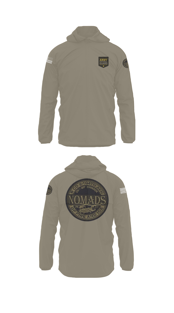 Windbreaker, E CO 169 AVN, National Guard, Teamtime, Team time, sublimation, custom sports apparel, team uniforms, spirit wear, spiritwear, sports uniforms, custom shirts, team store, custom team store, fundraiser sports, apparel fundraiser