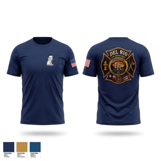 Short Sleeve Performance Shirt, Del Rio fire, Fire Department, Teamtime, Team time, sublimation, custom sports apparel, team uniforms, spirit wear, spiritwear, sports uniforms, custom shirts, team store, custom team store, fundraiser sports, apparel fundraiser