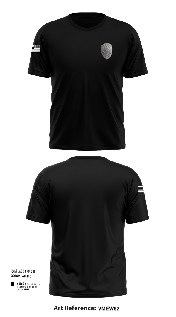 Detention Center 70573347 Short Sleeve Performance Shirt - 15