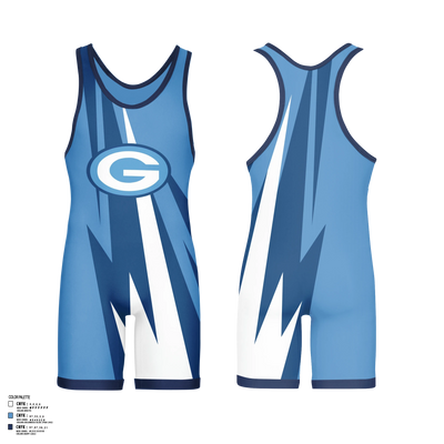 Garber Dukes Wrestling Singlet - 3