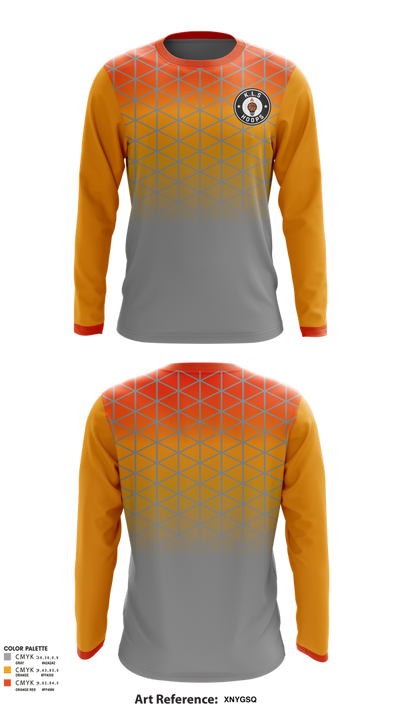 KLS Hoops 88676337 Long Sleeve Performance Shirt 1