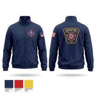 Windbreaker, Massie Township Fire Department, Fire Department, Teamtime, Team time, sublimation, custom sports apparel, team uniforms, spirit wear, spiritwear, sports uniforms, custom shirts, team store, custom team store, fundraiser sports, apparel fundraiser