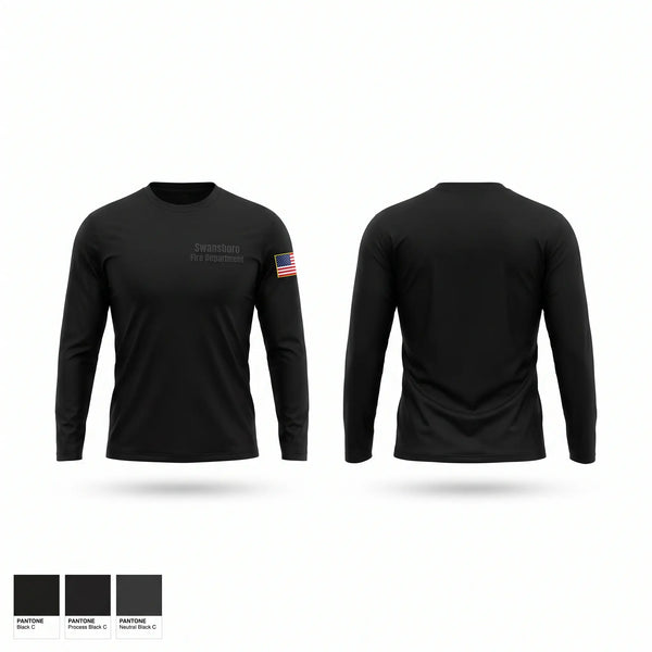 Long Sleeve Performance Shirt, Swansboro Fire Department, Fire Department, Teamtime, Team time, sublimation, custom sports apparel, team uniforms, spirit wear, spiritwear, sports uniforms, custom shirts, team store, custom team store, fundraiser sports, apparel fundraiser