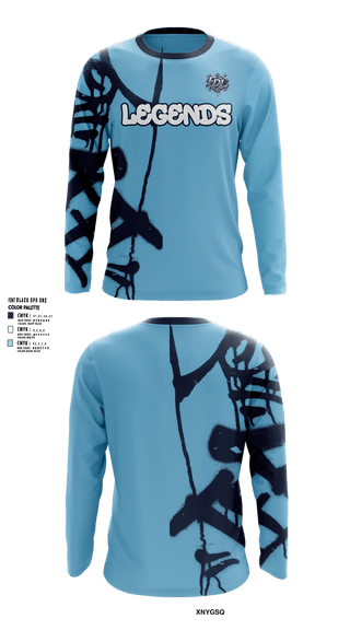 Long Sleeve Performance Shirt, Fort Dodge Legends, Baseball, Teamtime, Team time, sublimation, custom sports apparel, team uniforms, spirit wear, spiritwear, sports uniforms, custom shirts, team store, custom team store, fundraiser sports, apparel fundraiser