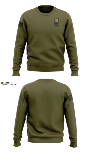 Crew Neck Sweatshirt, Bland County Sheriffs Office, Police, Teamtime, Team time, sublimation, custom sports apparel, team uniforms, spirit wear, spiritwear, sports uniforms, custom shirts, team store, custom team store, fundraiser sports, apparel fundraiser