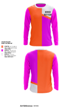 Hired Hitters  Long Sleeve Performance Shirt 1