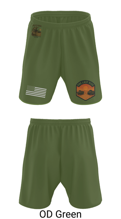 4th Assault Amphibian Battalion, Company B 82284637 Athletic Shorts With Pockets - 49