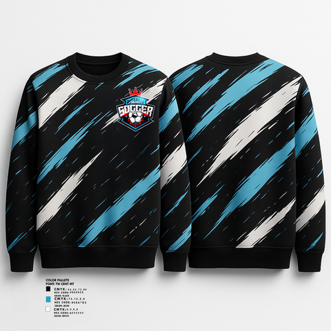 Crew Neck Sweatshirt, Fc, Men's Soccer, Teamtime, Team time, sublimation, custom sports apparel, team uniforms, spirit wear, spiritwear, sports uniforms, custom shirts, team store, custom team store, fundraiser sports, apparel fundraiser