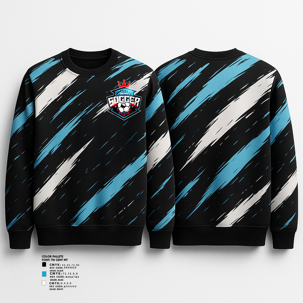 Crew Neck Sweatshirt, Fc, Men's Soccer, Teamtime, Team time, sublimation, custom sports apparel, team uniforms, spirit wear, spiritwear, sports uniforms, custom shirts, team store, custom team store, fundraiser sports, apparel fundraiser