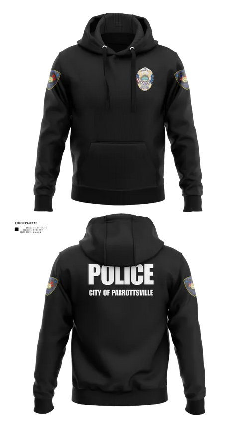 Hoodie, Parrottsville police, Police, Teamtime, Team time, sublimation, custom sports apparel, team uniforms, spirit wear, spiritwear, sports uniforms, custom shirts, team store, custom team store, fundraiser sports, apparel fundraiser