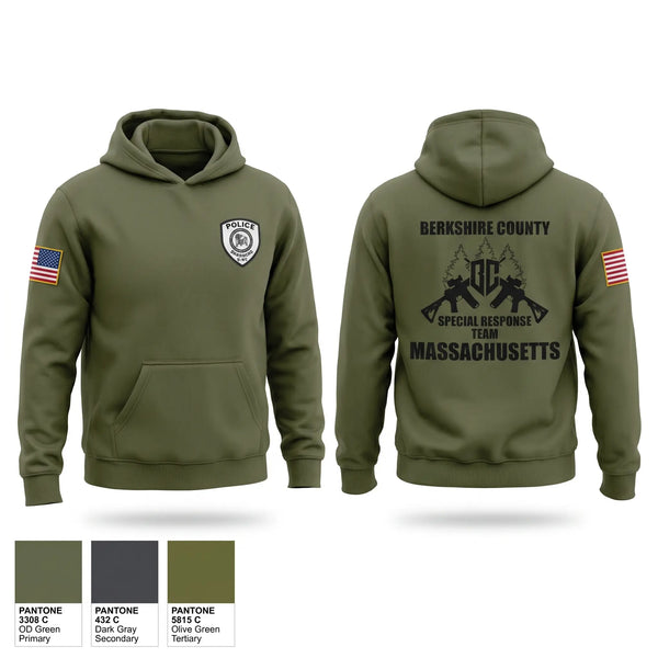 Hoodie, Berkshire County SRT, Police, Teamtime, Team time, sublimation, custom sports apparel, team uniforms, spirit wear, spiritwear, sports uniforms, custom shirts, team store, custom team store, fundraiser sports, apparel fundraiser