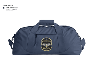 Duffle Bag, Noblesville Police Department, Police, Teamtime, Team time, sublimation, custom sports apparel, team uniforms, spirit wear, spiritwear, sports uniforms, custom shirts, team store, custom team store, fundraiser sports, apparel fundraiser