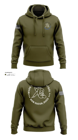 Hoodie, MVPD Subject Control, , Teamtime, Team time, sublimation, custom sports apparel, team uniforms, spirit wear, spiritwear, sports uniforms, custom shirts, team store, custom team store, fundraiser sports, apparel fundraiser