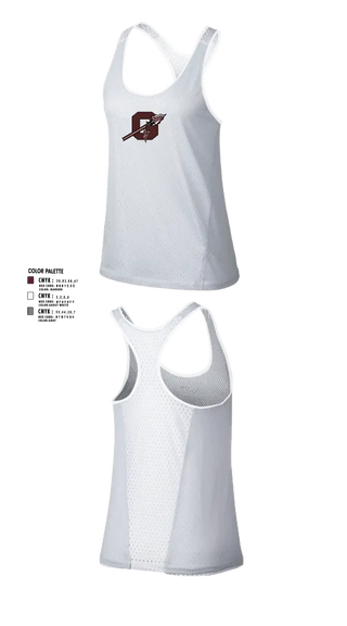 Womens Track Singlet, Ganado, Spirit Store, Teamtime, Team time, sublimation, custom sports apparel, team uniforms, spirit wear, spiritwear, sports uniforms, custom shirts, team store, custom team store, fundraiser sports, apparel fundraiser