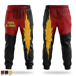 Sweatpants, Alpha Archers, Air Force, Teamtime, Team time, sublimation, custom sports apparel, team uniforms, spirit wear, spiritwear, sports uniforms, custom shirts, team store, custom team store, fundraiser sports, apparel fundraiser