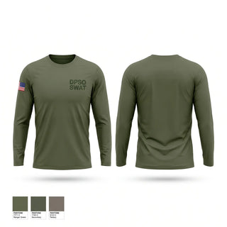 Long Sleeve Performance Shirt, DPSO SWAT, Police, Teamtime, Team time, sublimation, custom sports apparel, team uniforms, spirit wear, spiritwear, sports uniforms, custom shirts, team store, custom team store, fundraiser sports, apparel fundraiser