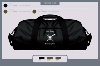 Duffle Bag, , Army, Teamtime, Team time, sublimation, custom sports apparel, team uniforms, spirit wear, spiritwear, sports uniforms, custom shirts, team store, custom team store, fundraiser sports, apparel fundraiser