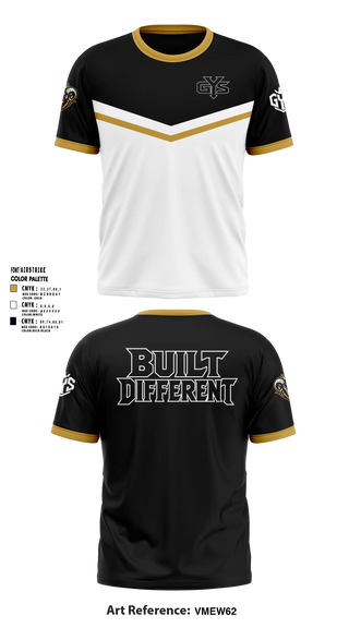 Short Sleeve Performance Shirt, GYS, Spirit Store, Teamtime, Team time, sublimation, custom sports apparel, team uniforms, spirit wear, spiritwear, sports uniforms, custom shirts, team store, custom team store, fundraiser sports, apparel fundraiser