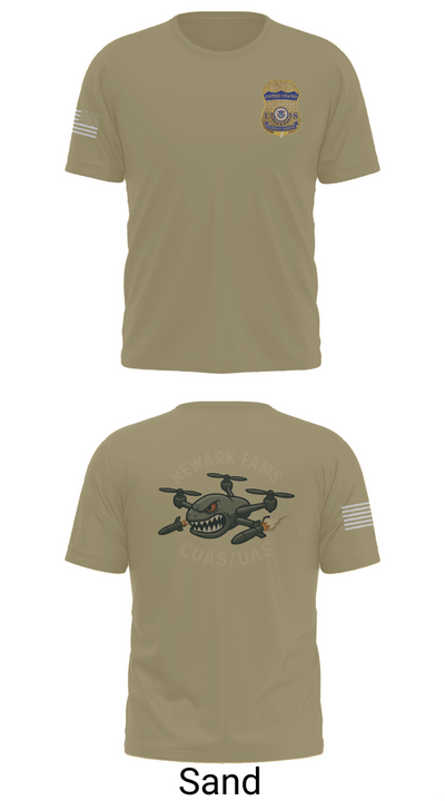 Newark FAMS 70077799 Short Sleeve Performance Shirt - 91
