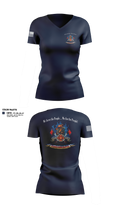Elbert Fire Protection District Colorado 53212033 Women's Short Sleeve V-neck Shirt - 21