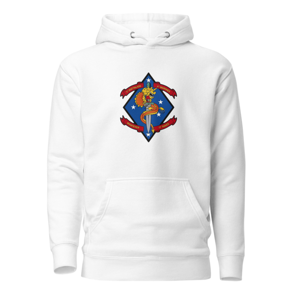 Unisex Hoodie - 1 - White
