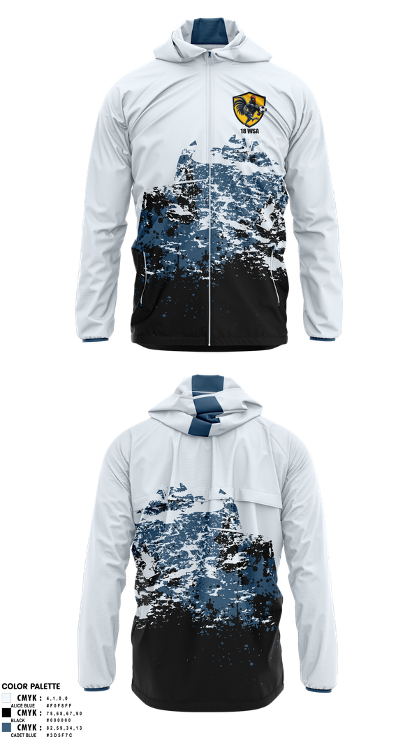 Windbreaker, 18 WSA, Men's Soccer, Teamtime, Team time, sublimation, custom sports apparel, team uniforms, spirit wear, spiritwear, sports uniforms, custom shirts, team store, custom team store, fundraiser sports, apparel fundraiser