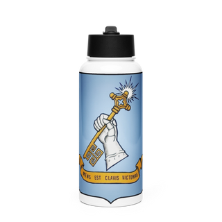 AMSP Sem 2 60045387 Stainless Steel Water Bottle with a Straw Lid