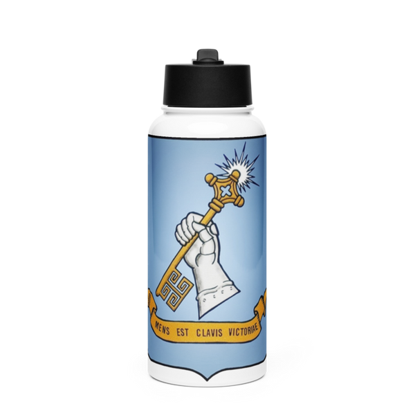 AMSP Sem 2 60045387 Stainless Steel Water Bottle with a Straw Lid