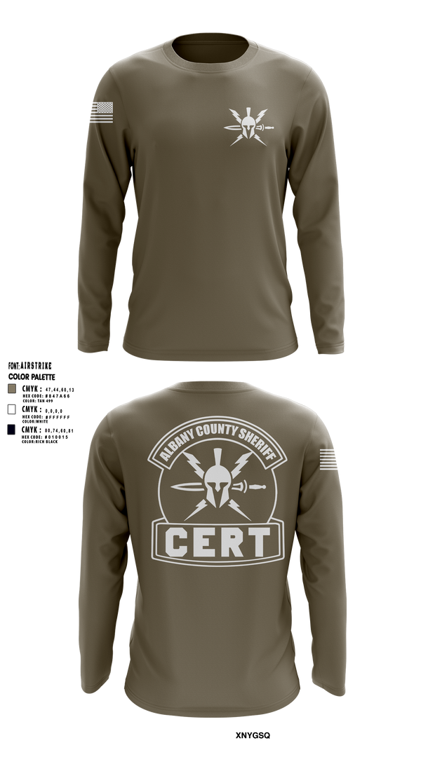 Long Sleeve Performance Shirt, Albany County Sheriff C.E.R.T., Wrestling, Teamtime, Team time, sublimation, custom sports apparel, team uniforms, spirit wear, spiritwear, sports uniforms, custom shirts, team store, custom team store, fundraiser sports, apparel fundraiser