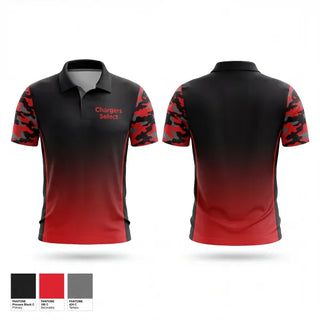 Short Sleeve Performance Polo, Chargers Select, Baseball, Teamtime, Team time, sublimation, custom sports apparel, team uniforms, spirit wear, spiritwear, sports uniforms, custom shirts, team store, custom team store, fundraiser sports, apparel fundraiser