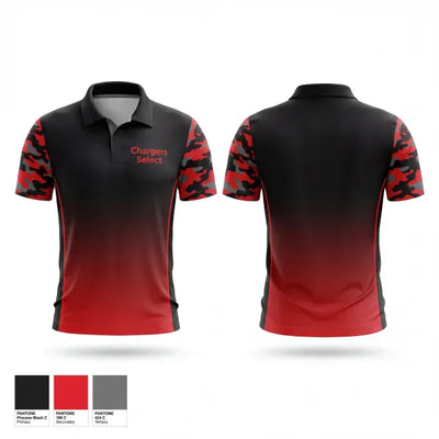 Chargers Select 69630264 Short Sleeve Performance Polo - 1