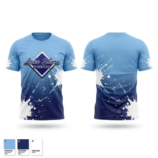 Short Sleeve Performance Shirt, Lake Shore Graysox, Baseball, Teamtime, Team time, sublimation, custom sports apparel, team uniforms, spirit wear, spiritwear, sports uniforms, custom shirts, team store, custom team store, fundraiser sports, apparel fundraiser