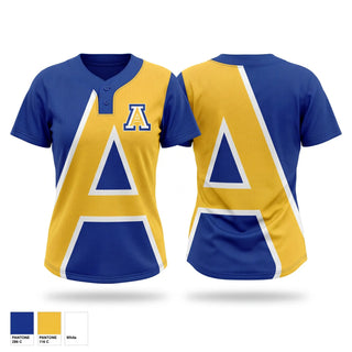 Two Button Softball Jersey, Velva Aggies, Softball, Teamtime, Team time, sublimation, custom sports apparel, team uniforms, spirit wear, spiritwear, sports uniforms, custom shirts, team store, custom team store, fundraiser sports, apparel fundraiser