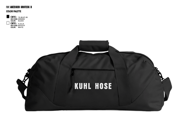 Duffle Bag, Kuhl Hose, , Teamtime, Team time, sublimation, custom sports apparel, team uniforms, spirit wear, spiritwear, sports uniforms, custom shirts, team store, custom team store, fundraiser sports, apparel fundraiser