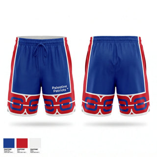 Athletic Shorts With Pockets, Palestine Patriots, Cheer, Teamtime, Team time, sublimation, custom sports apparel, team uniforms, spirit wear, spiritwear, sports uniforms, custom shirts, team store, custom team store, fundraiser sports, apparel fundraiser