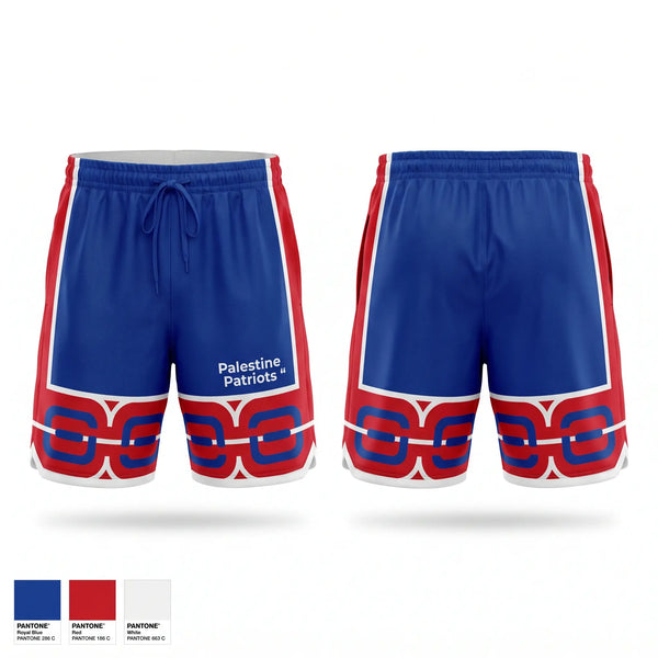 Athletic Shorts With Pockets, Palestine Patriots, Cheer, Teamtime, Team time, sublimation, custom sports apparel, team uniforms, spirit wear, spiritwear, sports uniforms, custom shirts, team store, custom team store, fundraiser sports, apparel fundraiser