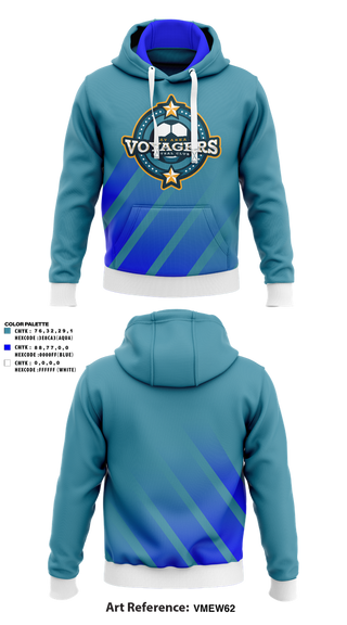 Hoodie, Voyagers Futsal Club, Men's Soccer, Teamtime, Team time, sublimation, custom sports apparel, team uniforms, spirit wear, spiritwear, sports uniforms, custom shirts, team store, custom team store, fundraiser sports, apparel fundraiser