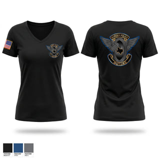 Womens Short Sleeve Vneck Shirt, Borger Police Department, Police, Teamtime, Team time, sublimation, custom sports apparel, team uniforms, spirit wear, spiritwear, sports uniforms, custom shirts, team store, custom team store, fundraiser sports, apparel fundraiser