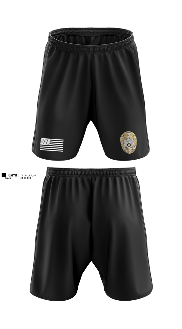 Athletic Shorts With Pockets, SPD K9, Police, Teamtime, Team time, sublimation, custom sports apparel, team uniforms, spirit wear, spiritwear, sports uniforms, custom shirts, team store, custom team store, fundraiser sports, apparel fundraiser