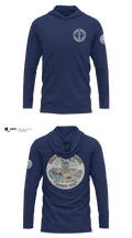 Jones Beach Lifeguard Corp Long Sleeve Hooded Sun Shirt - 3