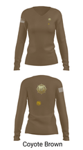 383rd MCT 82262755 Women's Long Sleeve V-neck Shirt - 17