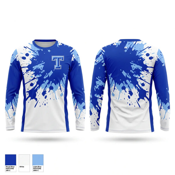 Long Sleeve Performance Shirt, Tahoka, Women's Basketball, Teamtime, Team time, sublimation, custom sports apparel, team uniforms, spirit wear, spiritwear, sports uniforms, custom shirts, team store, custom team store, fundraiser sports, apparel fundraiser