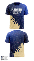 Plainview Hawks Short Sleeve Performance Shirt - 54