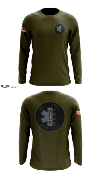Long Sleeve Performance Shirt, Bibb County Tactical EMS, EMS/EMT, Teamtime, Team time, sublimation, custom sports apparel, team uniforms, spirit wear, spiritwear, sports uniforms, custom shirts, team store, custom team store, fundraiser sports, apparel fundraiser