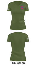 39th infantry 89191022 Women's Short Sleeve V-neck Shirt - 46