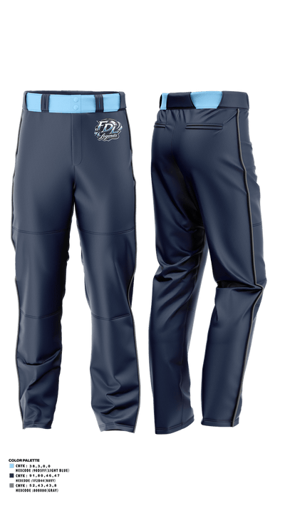 Fort Dodge Legends 73509393 Baseball Pants - 6
